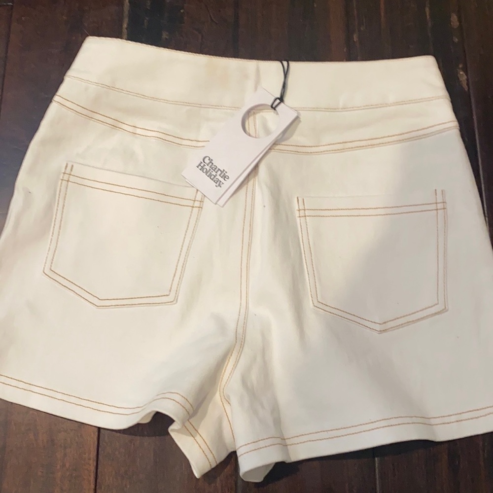 Charlie holiday tropez short white
